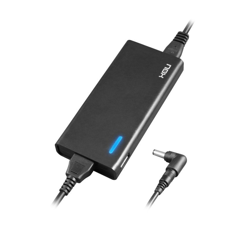 nox cargador para portatil 90w usb