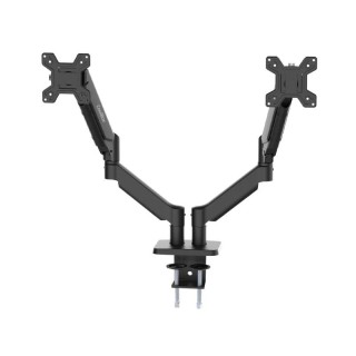 coolbox soporte dos monitores brazo neumatico