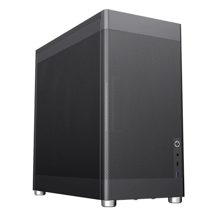 coolbox caja atx mp1 negra full mesh s/fte