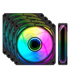 coolbox ventilador cpu coolbox infinity pro argb 4 x 120mm