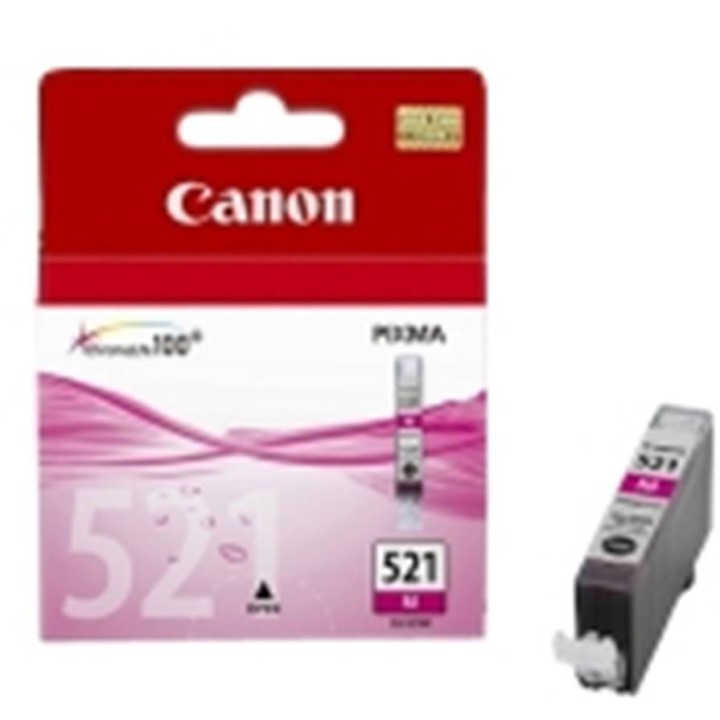 canon cartucho tinta canon cli 521m magenta 9ml pixma 3600 -  4600 -  4700 -  mp540 -  550 -  560 -