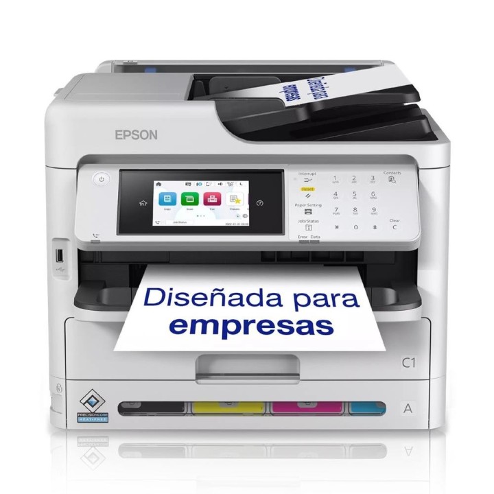 epson workforce pro wf - c5890dwf inyeccin de tinta a4 4800 x 1200 dpi 34 ppm wifi