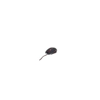 raton gaming gembird usb negro/rojo