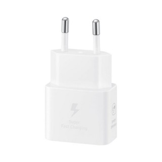 samsung cargador samsung ep - t2510nwegeu usb tipo c blanco 25w - cable no incluido