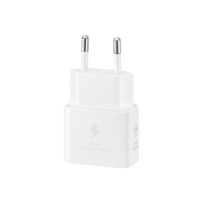 samsung cargador samsung ep - t2510nwegeu usb tipo c blanco 25w - cable no incluido