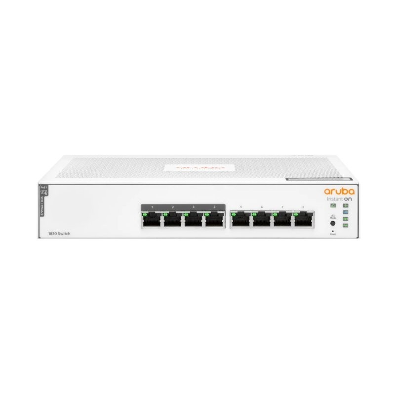 hpe nw ion 1830 8xgbe 4 poe 65w switch