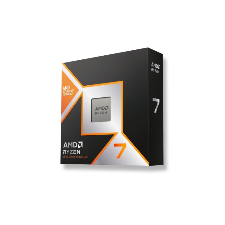 amd amd ryzen 7 9800x3d procesador 4,7 ghz 104 mb l2 & l3 caja