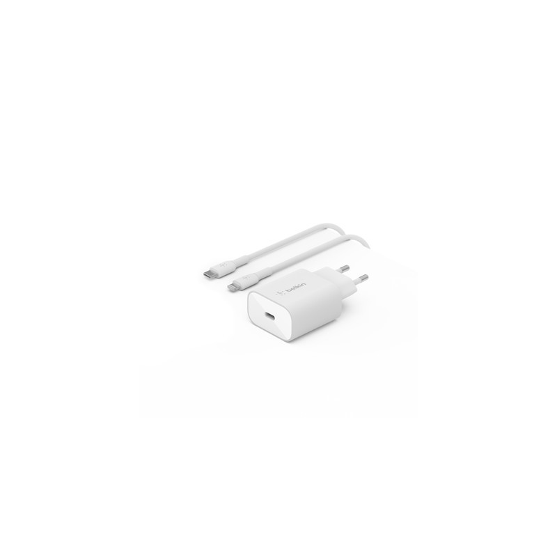 belkin belkin wca004vf1mwh-b6 cargador de dispositivo movil telefono movil blanco usb carga rapida i