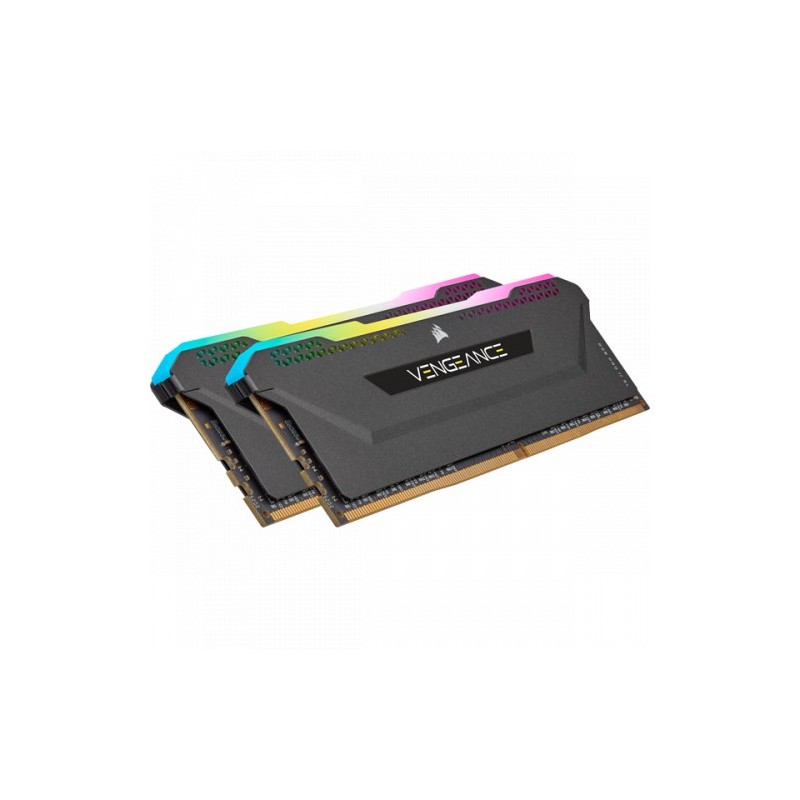 corsair corsair vengeance cmh16gx4m2d3600c18 modulo de memoria 16 gb 2 x 8 gb ddr4 3600 mhz