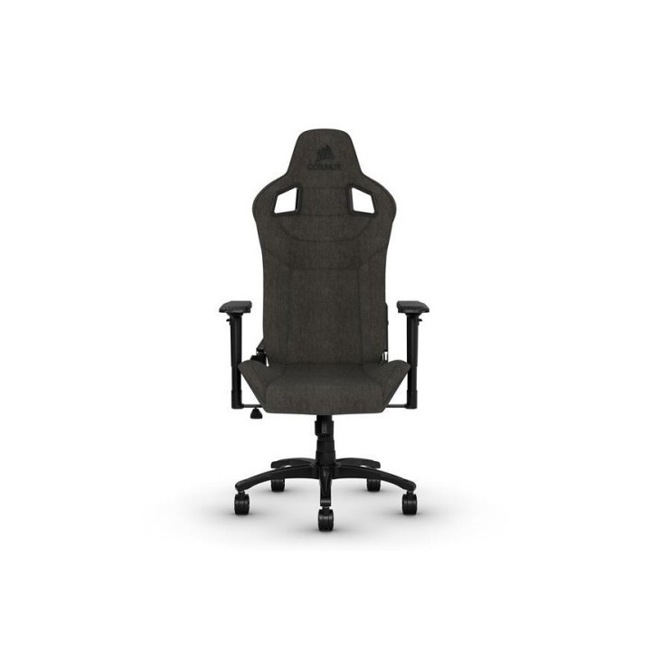 corsair silla corsair gaming t3 rush (2023) gris/carbon cf-9010056-ww