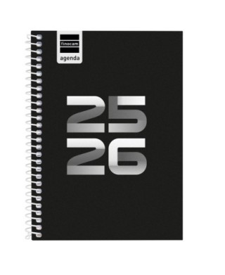 finocam agenda docente 2025-2026 magistral design 4o 155x212 semana vista horizontal lilac+ finocam