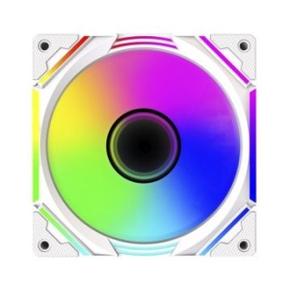 keep out ventilador caja xfc-120mw white 5v argb