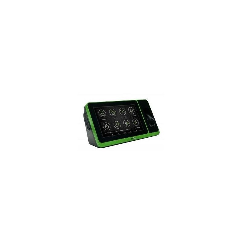 zkteco android, t&a terminal with fp, id, mf & 4g(silver)  (p/n:zy
