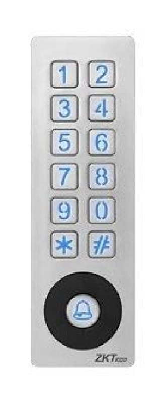 zkteco mf standalone keypad - metal (narrow)  (p/n:acc-skw-pro-v2-
