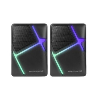mars gaming altavoces ms-h rgb negro