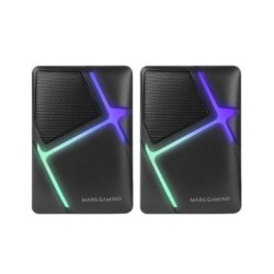 mars gaming altavoces ms-h rgb negro