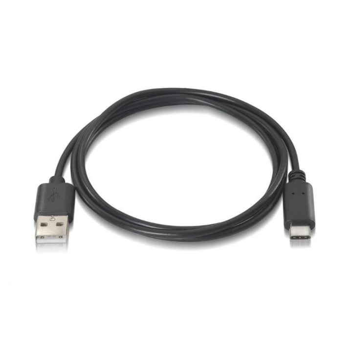 aisens cable usb 2.0 3a usb-c/m-a/m negro 1.0m