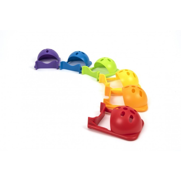 tts complemento tts robot bee - bot empujador pack 6 unidades