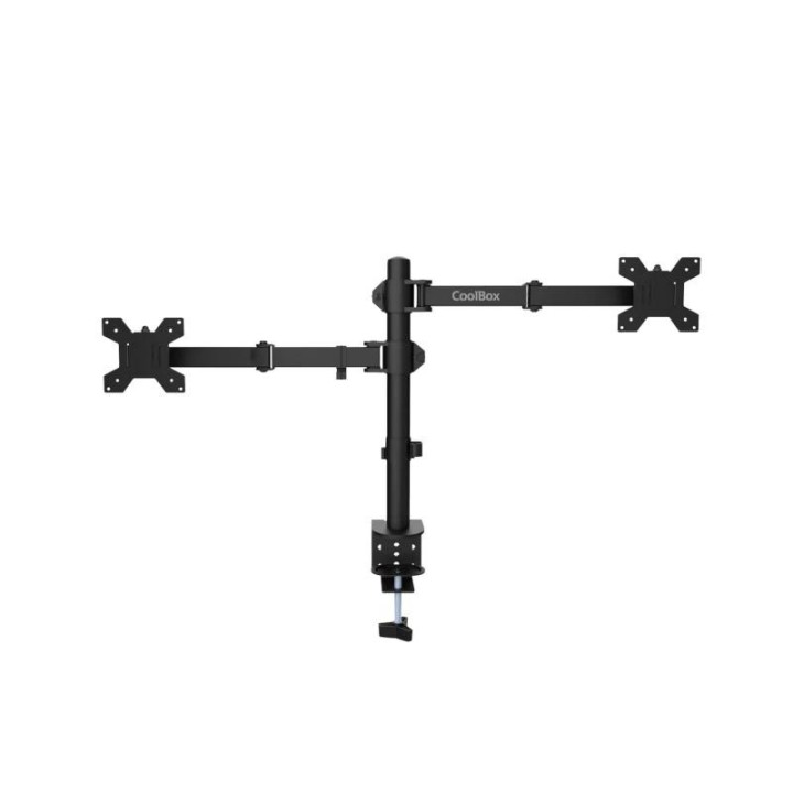 coolbox soporte monitor+portatil monobrazo acero