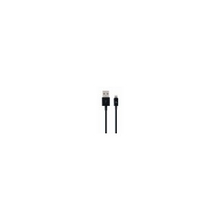 cable de carga y datos gembird de 8 pines, 2m, negro