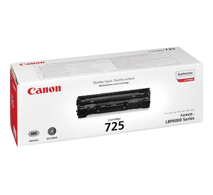 toner original canon crg725bk negro
