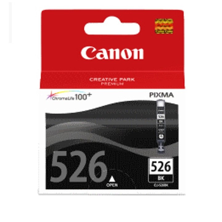 canon cartucho tinta canon cli 526 negro 9ml ip 4850 -  mg 5150 -  5250 -  6150 -  8150