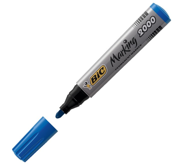 marcad. perm bic 2000 pta conica azul 8209143