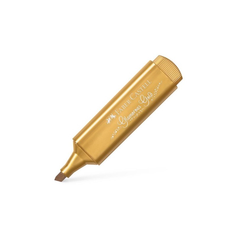 faber-castell faber-castell 154650 marcador 1 pieza(s) punta de cincel oro  pack: 10 unidades