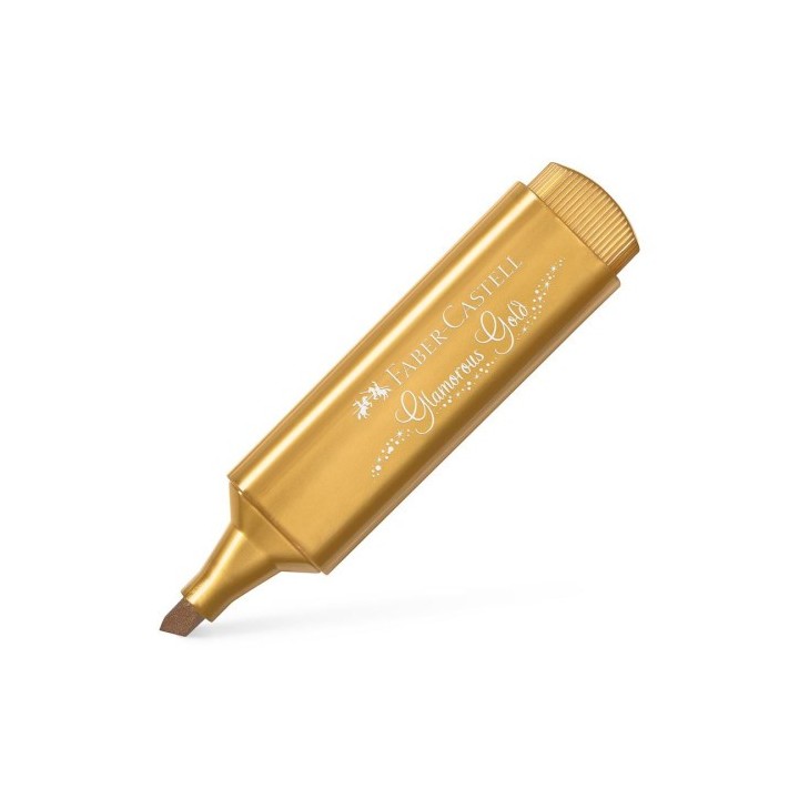 faber-castell faber-castell 154650 marcador 1 pieza(s) punta de cincel oro  pack: 10 unidades