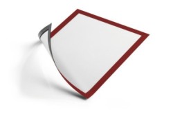 durable durable duraframe marco magnetico a4 rojo