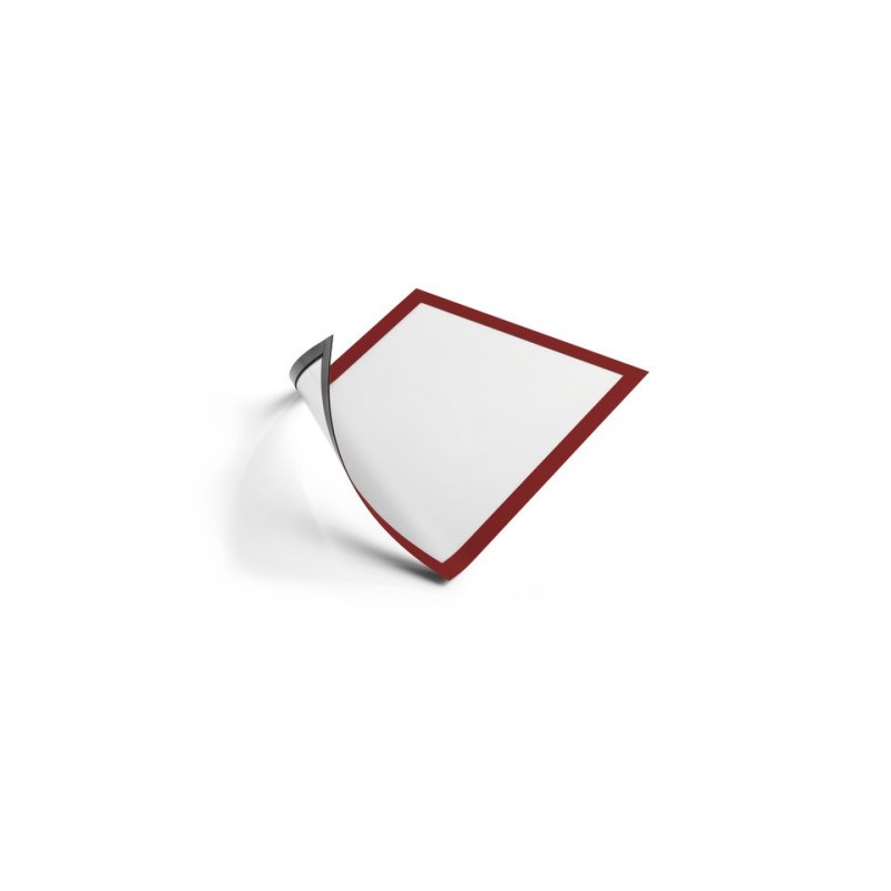 durable durable duraframe marco magnetico a4 rojo