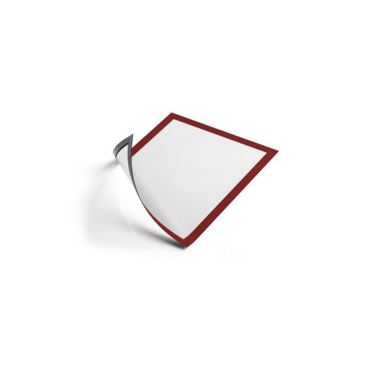 durable durable duraframe marco magnetico a4 rojo