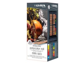 lyra estuche enrollable lyra rembrandt polycolor de tela 24 uds. lyra l2004240
