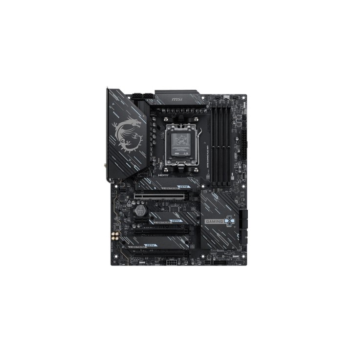 msi msi x870e gaming plus wifi placa base amd x870e zocalo am5 atx