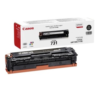 toner original canon crg731bk negro