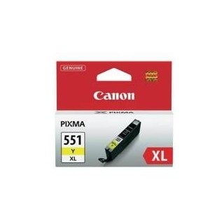 canon cartucho tinta canon cli 551 xl amarillo mg6350 - mg5450