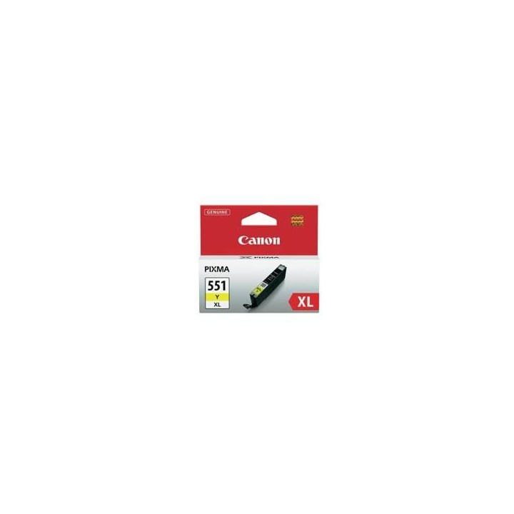 canon cartucho tinta canon cli 551 xl amarillo mg6350 - mg5450