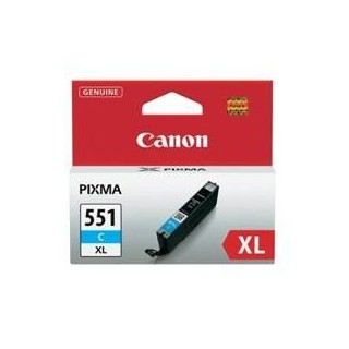 canon cartucho tinta canon cli 551 xl cian  mg6350 -  mg5450