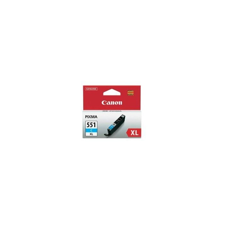 canon cartucho tinta canon cli 551 xl cian  mg6350 -  mg5450