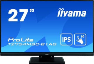 iiyama monitor iiyama 27 (t2754msc-b1ag) negro  pcap 10-points tactil, anti glare coating, 1920 x 10