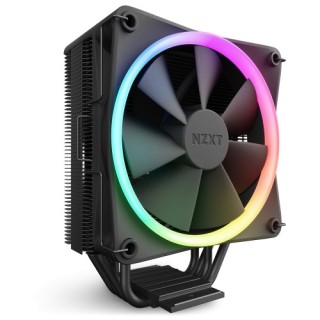 nzxt nzxt t120 rgb procesador refrigerador de aire 12 cm negro 1 pieza(s)