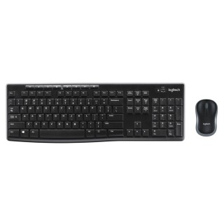logitech teclado + mouse logitech mk270 inalambrico italiano