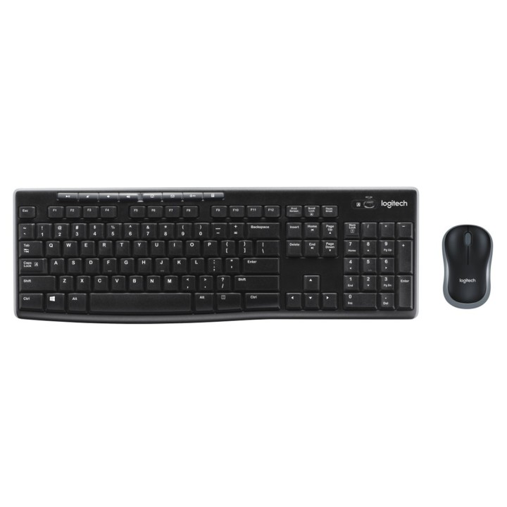 logitech teclado + mouse logitech mk270 inalambrico italiano