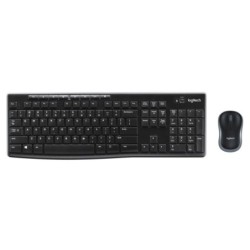 logitech teclado + mouse logitech mk270 inalambrico italiano