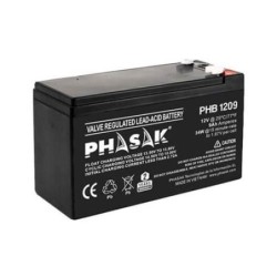 phasak bateria phasak phb 1209 compatible para sais 9ah 12v acido - plomo
