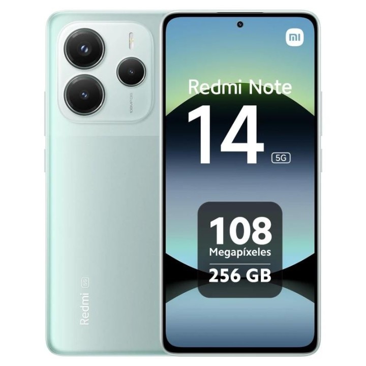 xiaomi redmi note 14 5g 6,67 256gb 8gb green