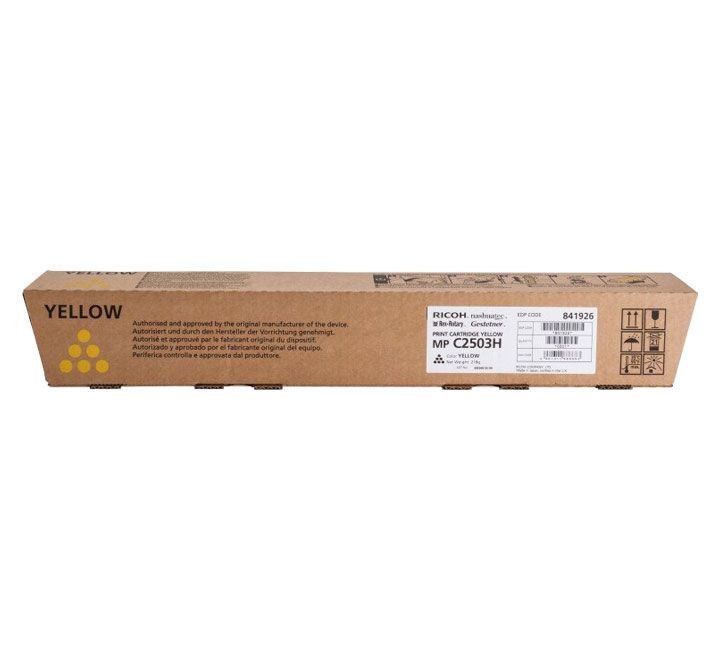toner ricoh original mp c2503h amarillo 9500k