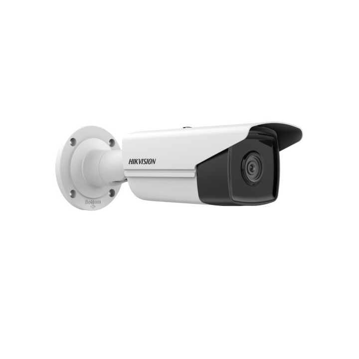 hiwatch hikvision (ds-2cd2t43g2-4i) camara ip bullet 4mp 2a generacion acusense optica fija 2.8mm