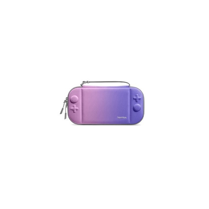 funda tomtoc nintendo switch 2 fancycaseg05 purple ranura para 12 juegos
