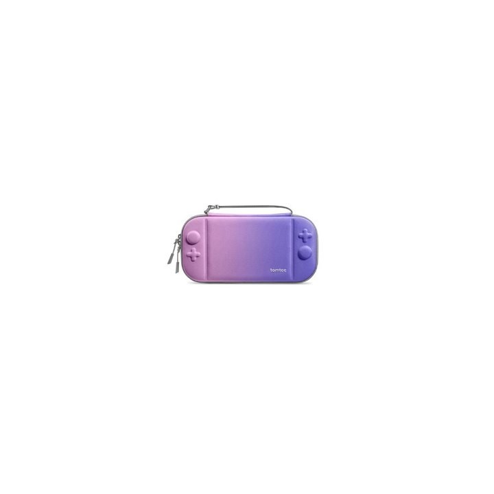 funda tomtoc nintendo switch 2 fancycaseg05 purple ranura para 12 juegos